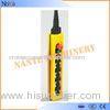 Industrial Rainproof Hoist Pendant Control AC50Hz / 60Hz EN 60947-5-1