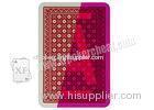 Magic Show Invisible Playing Cards , Italy Modiano Poker Cards Ramino Super Fiori