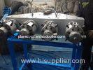 PVC Water Supply Plastic Pipe Extrusion Line Machine / Conical Double Screw Extruder