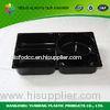 Black Disposable Food Trays Flight Packaging Airline