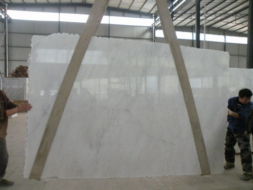 China Cararra Marble Slab