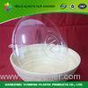 Nut / Cookies / Vegetable Ball Plastic Storage Caps For Wooden Bowl Restuarant