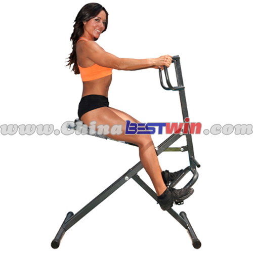 Body Crunch with Magnetic Bike