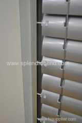 aluminum blinds 25mm Aluminiumslats metal headrail plastic wand tilt cord lift rolls up Aluminum Venetian Blind 25mm