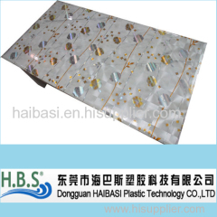 High quality 3D pvc plastic tablecloth new pattern tablecloth