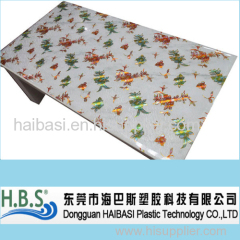 3D waterproof pvc printed tablecloth in roll