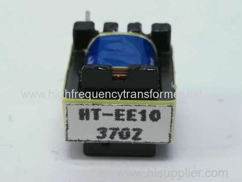 Cheap EE10 lighting current transformer in MnZn PC40 ferrite core and bakelite bobbin