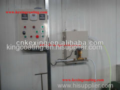 gas electrostatic powder coating curing oven