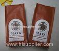 Matte Surface Quad Seal Mexico Type Coffee Tea Bags With Air Evaculation Valve