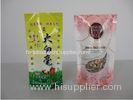 Green Self Standing Packaging Coffee Tea Bags With Small Clear Window