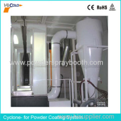 automatic Mono cyclone spray booth
