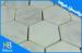 Polished Hexagon Carrara Marble Mosaic Tile for Hotel Wall Decoration 305 x 305mm