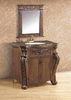Freestanding Antique Polyresin Bathroom Cabinet With Mirror Vanity Combo