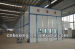 large industrial spray paint booth