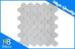 Sample-Peach Size Pattern China White Marble Mosaic Tile Backsplash