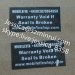 Warranty Warning Printed Destructible Breakable Seals Eggshell Seal Sticker Non Removable Labels One Time Use