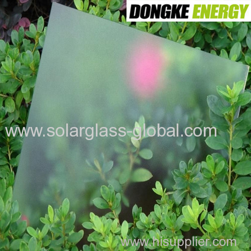 Solar glass AR Coating Low-iron Patterned Glass