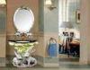 Luxury Decorative Furniture Antique Resin Bathroom Sink Cabinet With Mirror