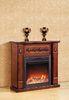 Deco Flame 1 m Oak Solid Wood Electric Fireplace European Classical