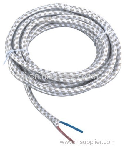 Colorful Insulated braided flexible power wire and cable