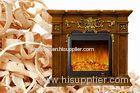 Classic Decoration Vintage Electric Fireplace Heater with Remote Control