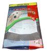 Standup Resealable Dog Food Packaging Bags With Clear Window In Front