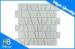 Modern Irregular Shape China White Marble Mosaic Tile for Internal / Exterior Wall Decoration