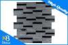 Mix Gray And Black Stone Marble Tiles Honed Marble Mosaic Tile for Bathroom Wall and Floor