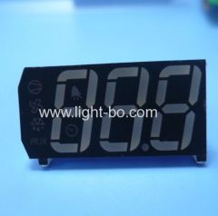 China 3 1/2 digit common anode super bright green/yellow/red 7 segment led display for refrigerator control.