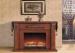 Electric Remote Control Antique Solid Wood Fireplaces With Deco Flame