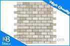 Subway Shape Cream Marfil Marble Mosaic Tile Polished Home Decoration Flooring Tiles