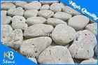 Modern Home Decoration Travertine Pebble Flooring Tile / Stone Mosaic Wall Tiles for Kitchen