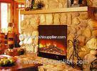 Remote Control LED Wall mounted Electric Fireplace , Custom 42 Inch / 50 Inch Electric Fireplace