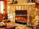 Remote Control LED Wall mounted Electric Fireplace , Custom 42 Inch / 50 Inch Electric Fireplace