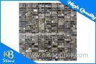 Flooring Dark Emperador Marble Subway Pattern Polished Tile Floor Decorative Mosaic Tiles