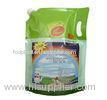 Corner Spout Liquid Detergent Bags With Handle