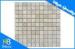 Interior Home Decoration Cream Marfil Marble Polished Square Shape Tile / Stone Mosaic Tiles