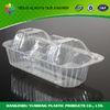 Plastic Clamshell Packaging For Food , Cupcake Clamshell Packaging