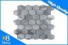 Bardiglio Gray Mesh Mounted Bathroom Wall Tiles Marble Mosaic Board Home Decoration