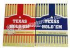 Texas Holdem Playing Card With Poker Size And Jumbo Index Made By Plastic