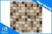 1 x 1 Inch Shower Room Travertine Marble Mosaic Flooring Tile Sqaure Polished For Wall and Floor