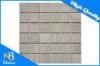 Wooden Grey Polished Marble Mosaic Tile for Bathroom or Kitchen Wall , Square Shape