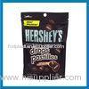 Moisture Proof Milk Powder / Coffee Resealable Plastic Bags With Hangle Hole