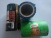 Colorful Laminated Cookie Plastic Film Rolls , High Barrier Foil Film Rolls