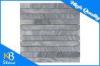 Italy Grey Polished Marble Stone Tile Strip Meshed On 12