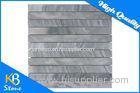 Italy Grey Polished Marble Stone Tile Strip Meshed On 12