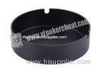 Black Ceramic Ashtray Camera For Poker Analyzer / Cigarette Ashtray Camera