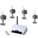 2.4Ghz Surveillance camera system Wireless , 4 security camera system network USB DVR Remote