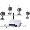 2.4Ghz Surveillance camera system Wireless , 4 security camera system network USB DVR Remote