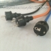 powercord rubber powerplugs Germany power cord plug